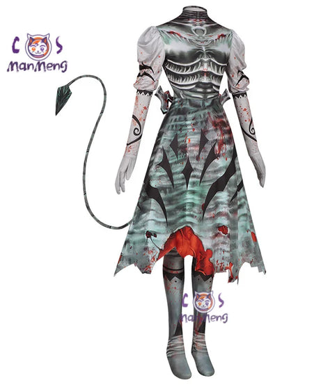 Game Alice: Madness Returns New Alice Cosplay Costume Dark Night Devil Tail Dress Gloves Pants Sexy Set Party Carnival Uniform