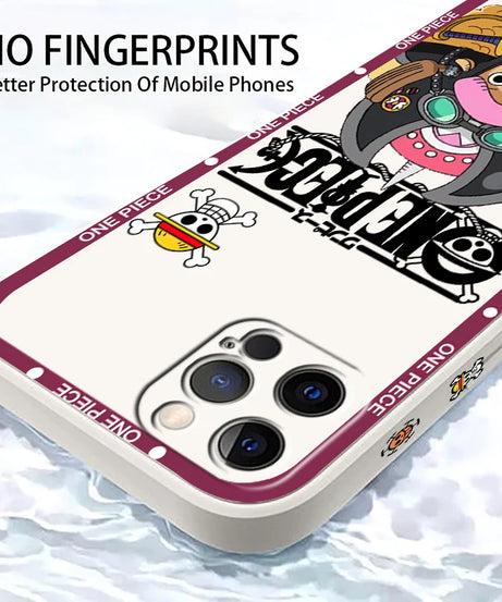 One Piece Chopper Liquid Rope Case for iPhone 15/14/13/12/11/XS/XR
