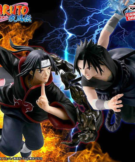 Naruto Uchiha Sasuke Uchiha Itachi PVC Anime Character Model Collection Toys Gifts