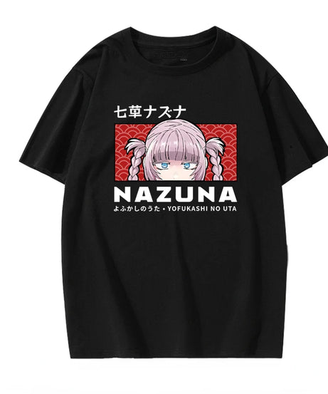 CALL OF THE NIGHT T-shirt Japan Anime Hot Sale ACG Fans Otaku Tshirt Korea Style Aesthetic Short-sleev Summer Tops Hipster Tees