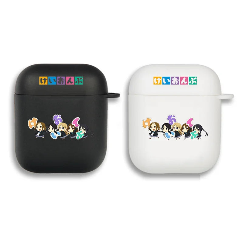 K on! Hirasawa Yui Anime Soft Earphone Case for Apple Airpods 1 2 3 Pro AirPods Pro CaseSoft Silicone Protective Cover