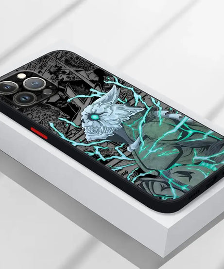 Cool Kaiju No.8 Monster Form Phone Case for iPhone 16 14Pro XR 16e 15 13 Mini SE 7 8 Plus 12 11 Pro XS Max 14 Soft Cover