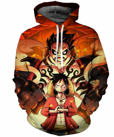 Anime One Piece Luffy Trafalgar D. Water Law Hoodie Cosplay Costume Long Sleeve Sweatshirt Sweater Zip Up Coat Jackets