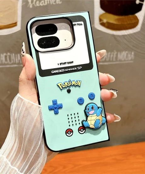 Pokémon Flip Case – Pikachu, Charmander & Squirtle | Google Pixel Fold Series