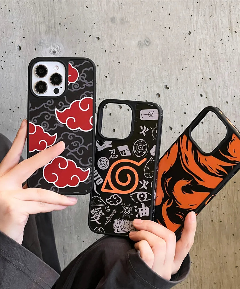Clouds Kurama Cases for iphone 12 13 14 15 16 17 pro max 15pro Full Cover Painting Soft Bumper Phonecase Funda