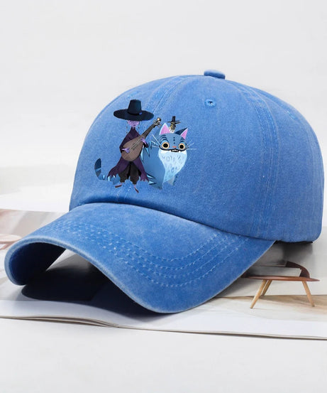 Kpop Demon Hunteres Baseball Cap for Girls Boys Summer Adjustable Sun Hat Anime Cute Retro Sunbonnet Adult Women Headgear Gift