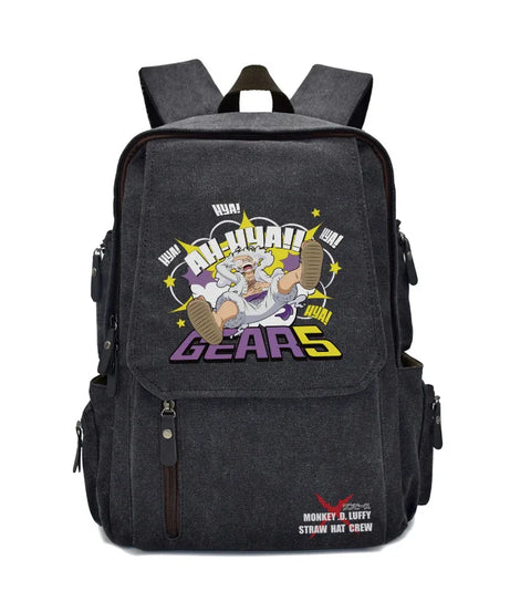 Anima One Piece Peripherals Luffy Ace Premium New Rucksack School Bag Trendy Large Capacity Backpack Bag Birthday Fan Gift