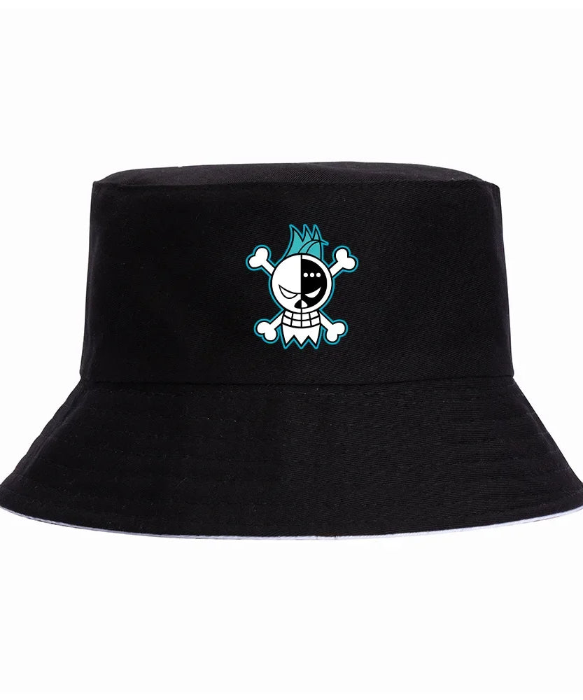One Piece Luffy Bucket Hats Fashion New High Quality Women Men Hiphop Cool Lady Male Summer Casual Fisherman Cap Outdoor Sun Cap