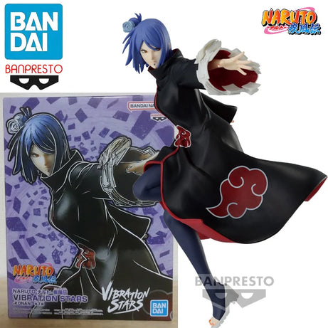 Naruto Shippuden VIBRATION STARS Akatsuki Konan PVC Anime Action Figures Model Collection Toy