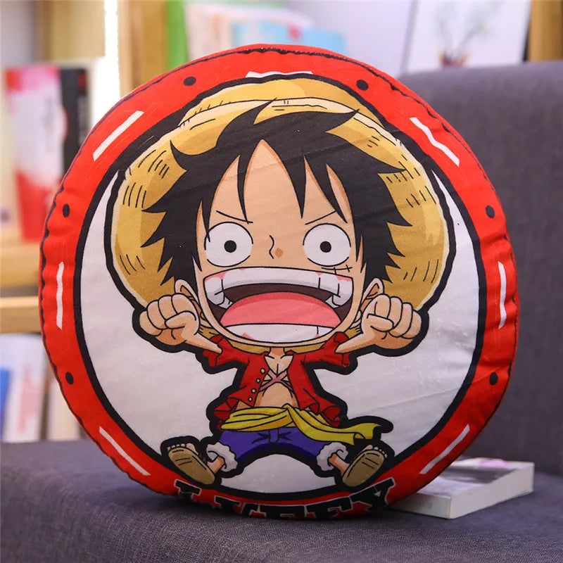 One Piece Straw Hat Crew Plush Doll — Cushion Set 6