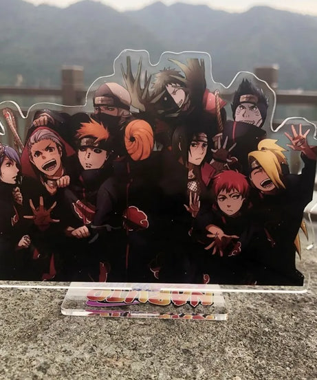 Anime Acrylic Stand Character Model Board Table Decoration Key Chain Kakashi Itachi Sasuke Lady Gift Jewelry Accessories