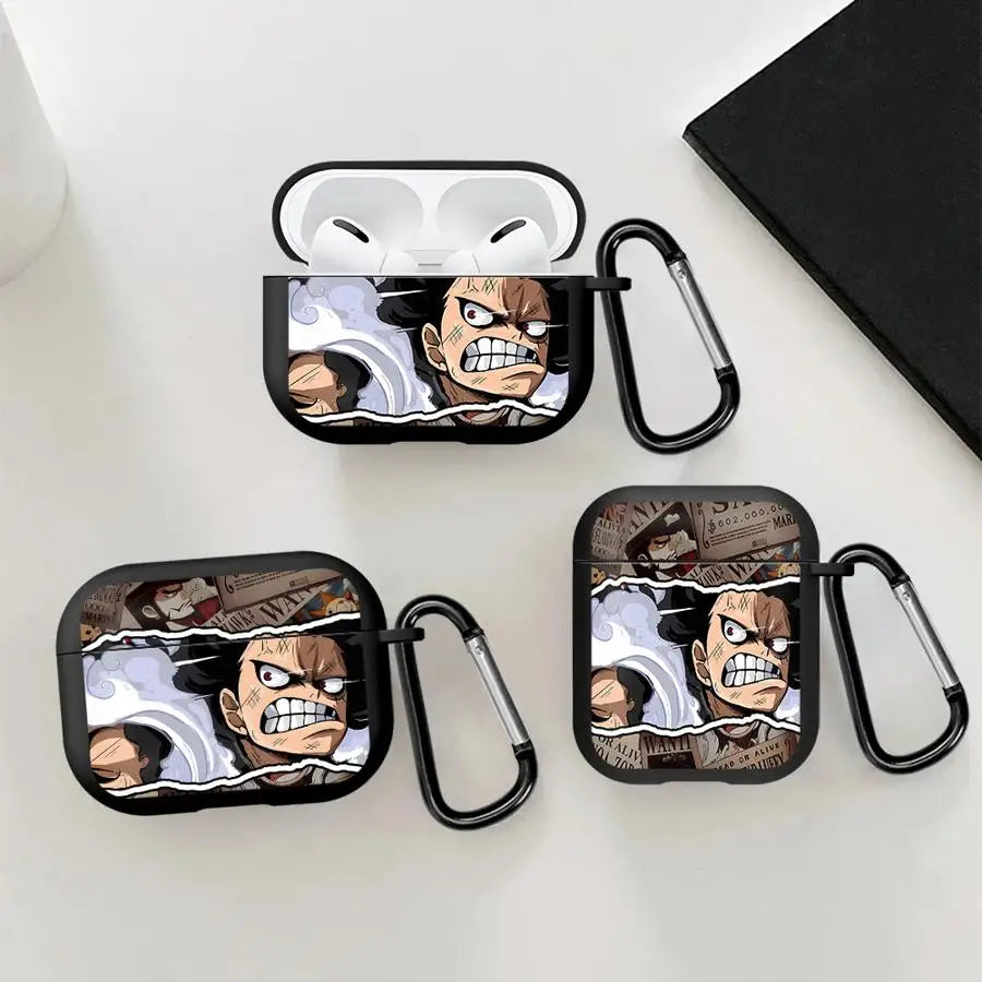 Earphone Cases Cover Case For Airpods 1 Pro3 2 Pro 4 Pro2 3 OneS P-ieceS Luffys