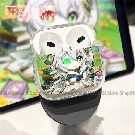 Game Genshin Impact AirPods Case for Apple Airpods 1 2 3 Pro Pro Wireless Bluetooth Earphone Cases Cute Funda