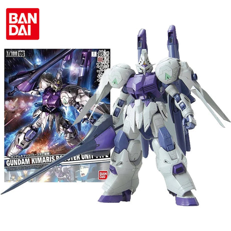 Gundam Model Kit Anime Figure TV 1/100 ASW-G-66 Kimaris Collection Gunpla Anime Action Figure Toys for Children