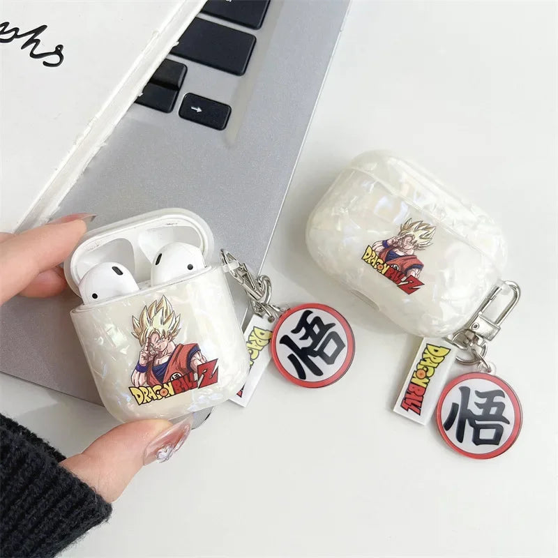 Dragon Ball Sayajins Goku Suitable for Airpods Pro2 Protective Cover 2nd and 3rd Generation Wireless Headphone Shell
