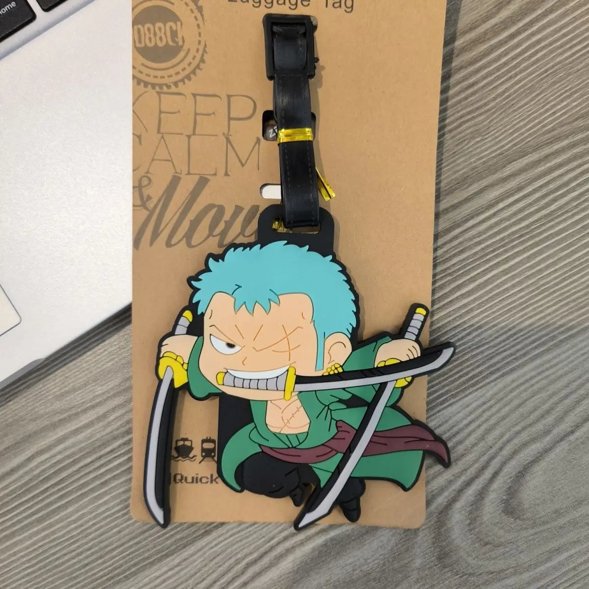 Anime One Piece Boarding Check in Hang Tag Accessories Joba Lu Fei Suolong Luggage Tag Cute Creativity