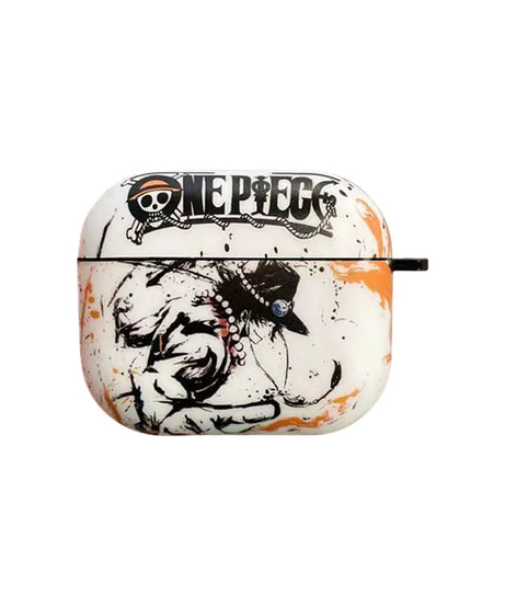 Anime One Piece Bluetooth Earphone Case For Apple AirPods 1 2 3 Pro 4 Headphone Headset Wireless Protection Cover Funda