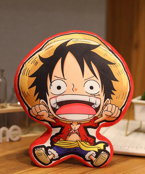 One Piece Pillow Doll Luffy Roronoa Zoro Sanji Chopper Usopp  Anime Peripherals Cushion Pillow Birthday Gift Decorative
