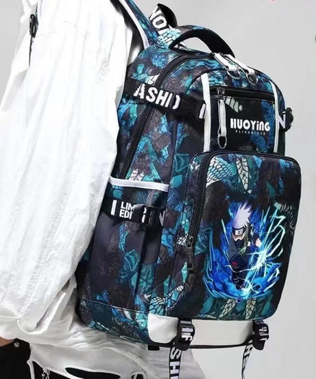 Naruto Kakashi Children School Bags Kids Backpack In Primary Schoolbag for Teenager Boys Waterproof Backpacks Book Bag