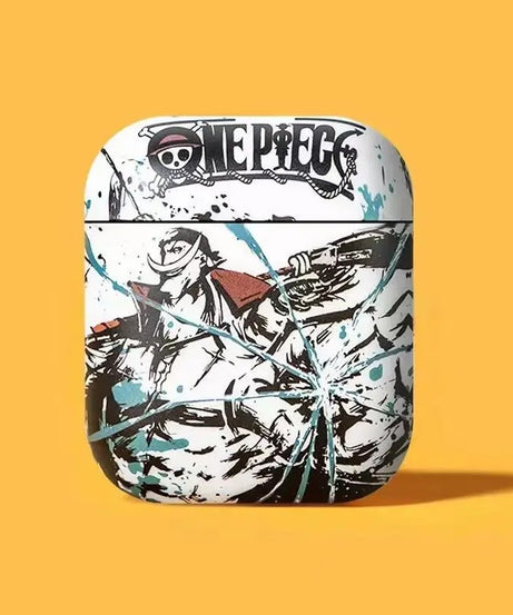 Anime One Piece Luffy Zoro Airpods Pro 2 Smart Cover Airpods 1/2/3 Protective Case for Iphone Bluetooth Earphones