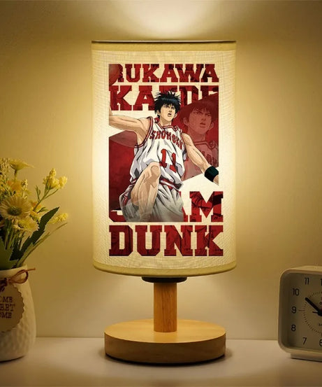 Slam Dunk Rukawa & Hanamichi Anime Bedside Lamp – Creative LED Table Light