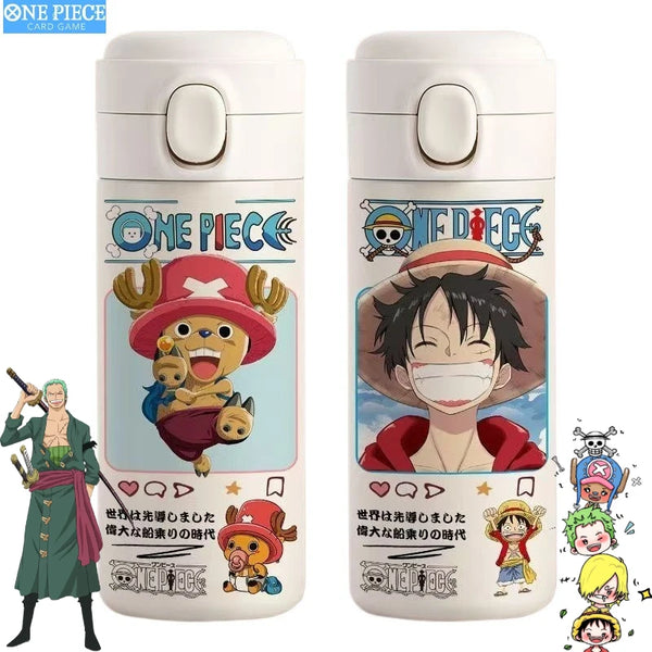One Piece Luffy Thermos Cup — Anime Travel Mug