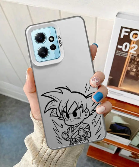 Cute Dragon Ball Goku Shell Phone Case for Xiaomi Redmi Note 10s 10 11 Pro 12 13 14 Pro Plus 11s