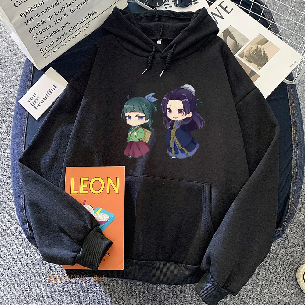The Apothecary Diaries Maomao & Jinshi Graphic Hoodie Harajuku Streetwear 8