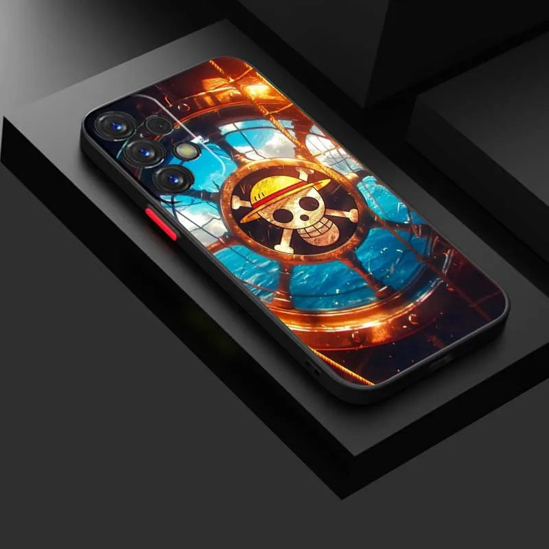 One Piece Frosted Translucent Case – Samsung A Series (A14–A73)