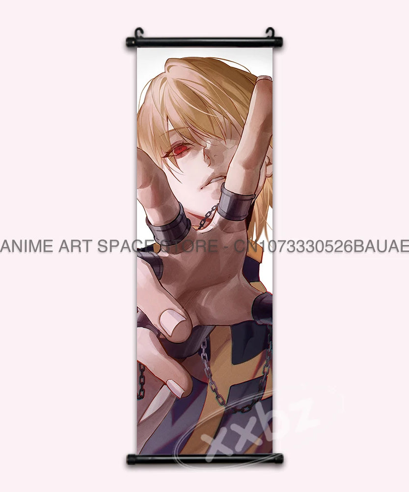 Hunter x Hunter Scroll Poster – Classic Anime Wall Art Canvas Decoration