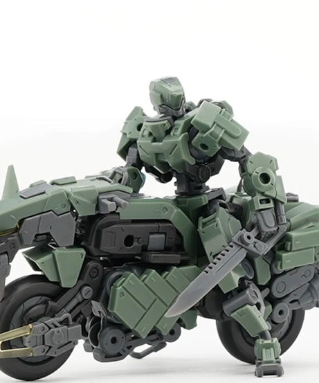 Number 57 1/24 Armored Puppet Hunting Fang Action Figures Assembly Model Kit Transforming Mecha Toy Desktop Ornament Boy Gift