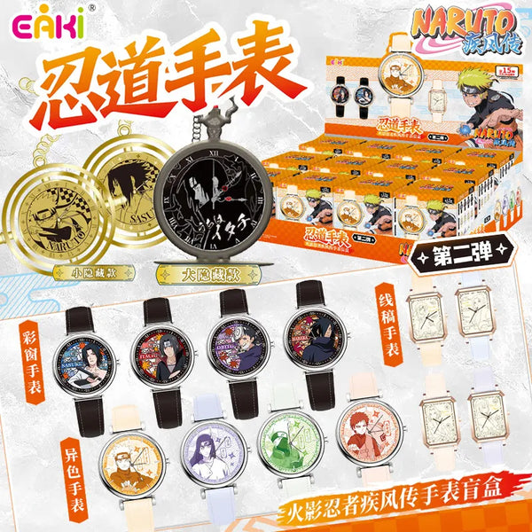 Naruto Shippuden Nindo Watch 2nd Series Blind Box – Collectible Anime Wristwatch Toy