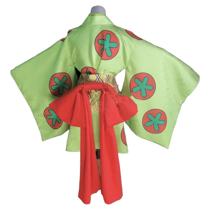 One Piece Wano Country Carrot Cosplay Costume – Anime Kimono Outfit 2