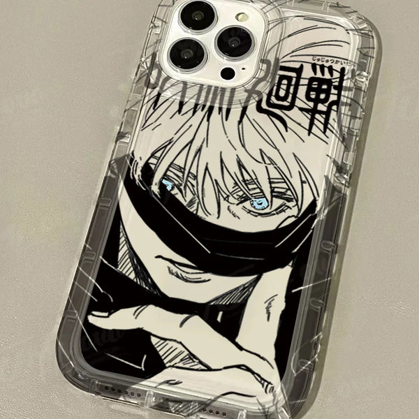 Jujutsu Kaisen Gojo Satoru Clear Case for iPhone (16/15/14/13/12/11 & Pro Max)
