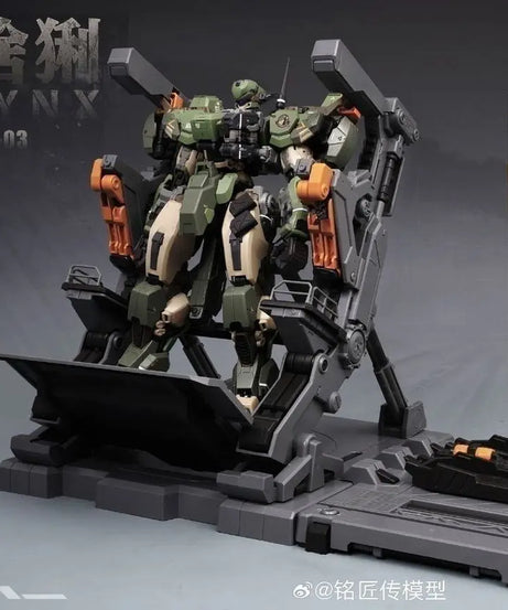 NEW MingjiangZhuan BLUE WHALE REA-03 L.Y.N.X Eurasian Lynx Assembly Model Kit SUNDAY HOBBY Blue Whale Series Toy Gift