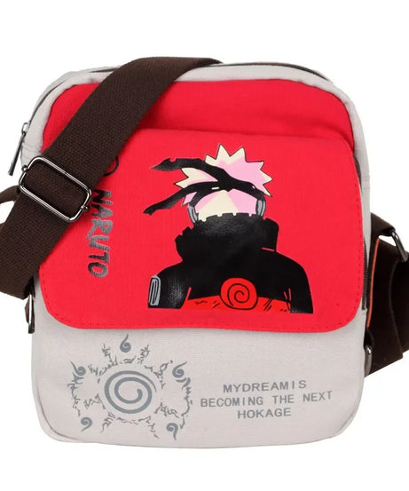 Naruto, Luffy, Shingeki no Kyojin & Pokémon Anime Crossbody Bag – Square Travel Messenger Gift Bag