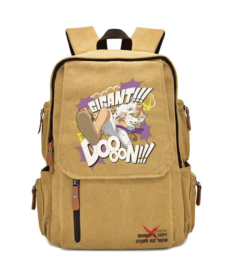 Anima One Piece Peripherals Luffy Ace Premium New Rucksack School Bag Trendy Large Capacity Backpack Bag Birthday Fan Gift