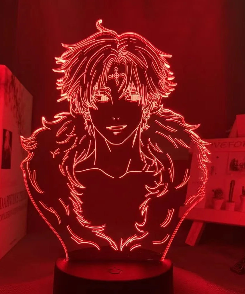 Anime Hunter X Hunter Led Night Light Killua Zoldyck Figure Nightlight Color Changing Usb Battery Table 3d Lamp Gift for Kids