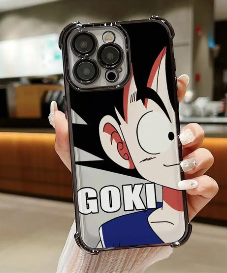 Dragon Ball Anime Phone Case – Cute Cartoon Soft Shell for iPhone 11–16 Pro Max