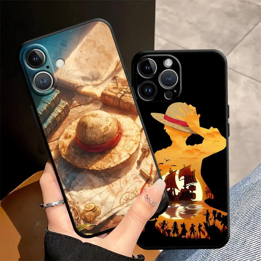 Luffy Zoro Case for iPhone 12 SE 17Air 7 8 13 Mini X XS XR 15 Plus 17 16 Pro Max 11 14 Funda Phone Cover