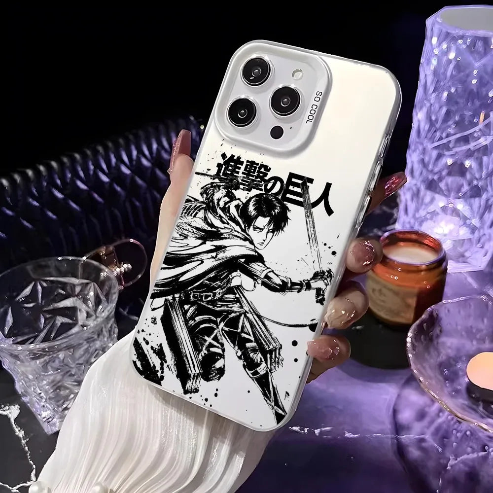 Attack on Titan Anti-Fall Matte iPhone Case – Wings of Freedom Shockproof Cover 5