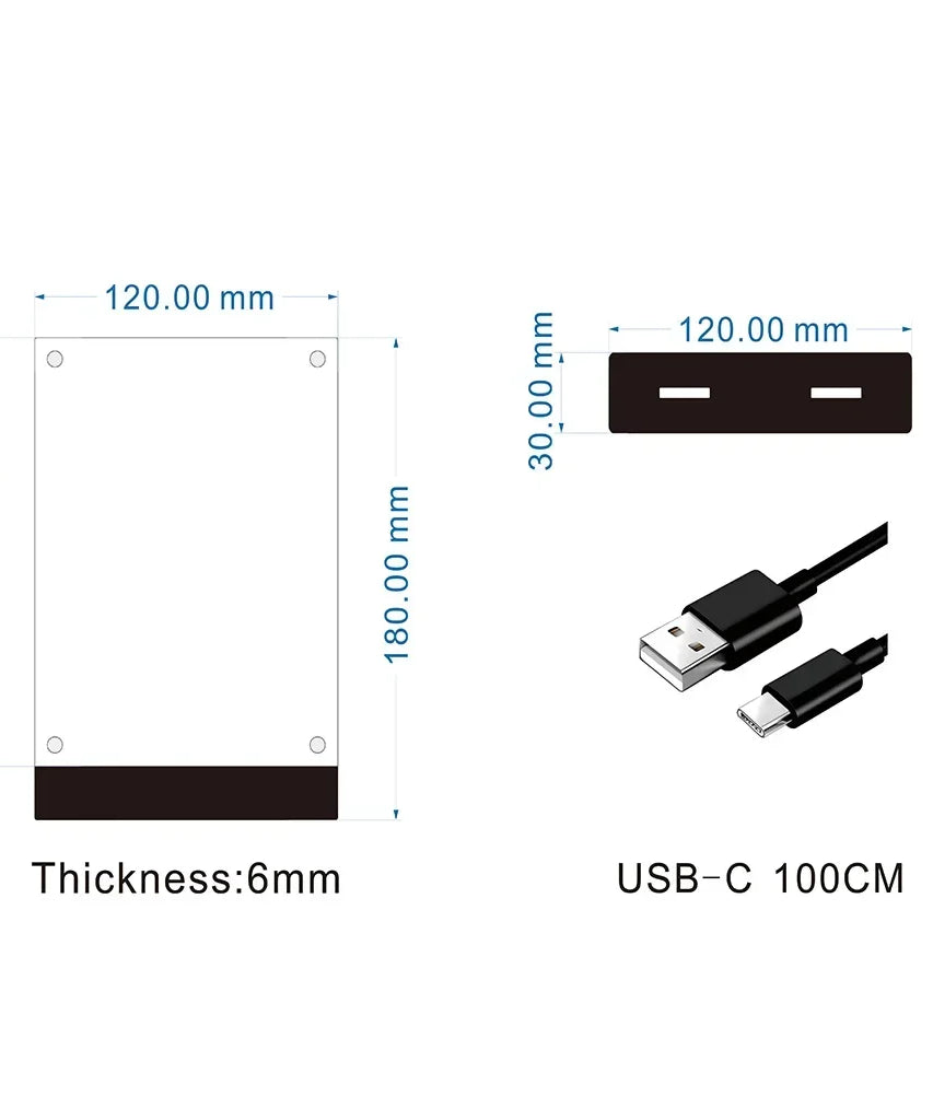 Zenitsu LED Backlit Poster – Demon Slayer Anime Night Light Sign for Bedroom or Game Setup