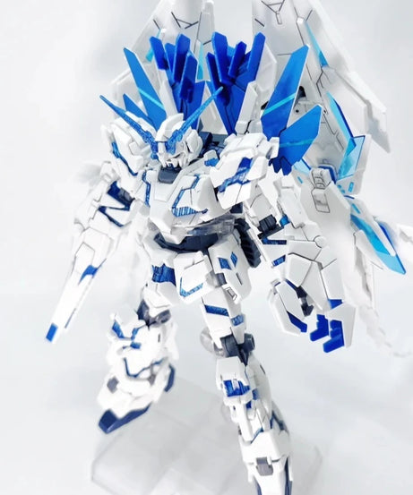 Hg 1/144 Star Motion Perfect Unicorn Rx-0  Assembly Model Kit  Action Figures Plastic model toys Collectible Model Boy's Gift