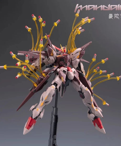 X Caesar Works 1/100 Mandala Assembly Model Kit 21cm Sci-Fi Mecha Action Figures With Water Decals Collectible Toy Ornament Gift