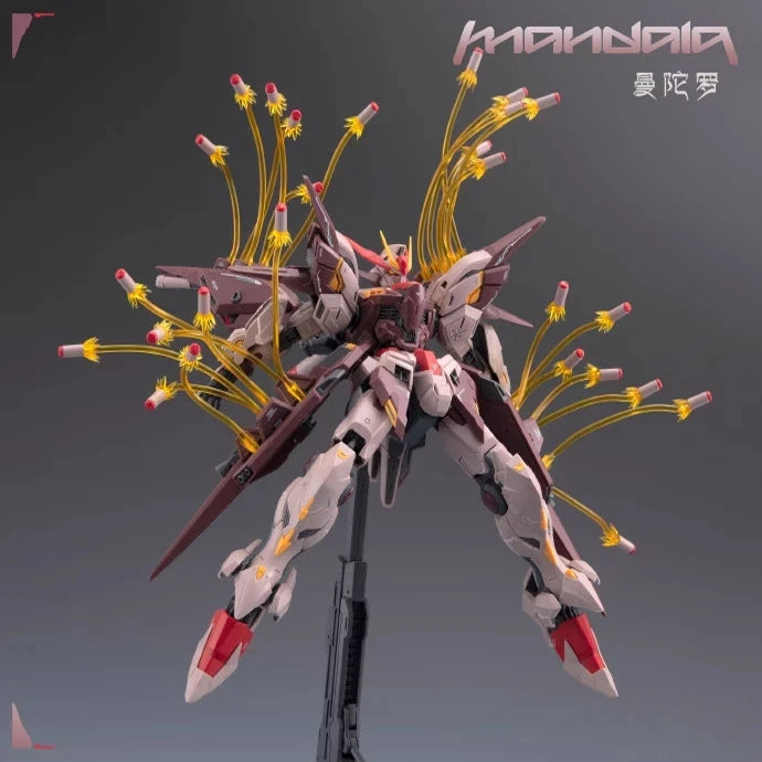 X Caesar Works 1/100 Mandala Assembly Model Kit 21cm Sci-Fi Mecha Action Figures With Water Decals Collectible Toy Ornament Gift