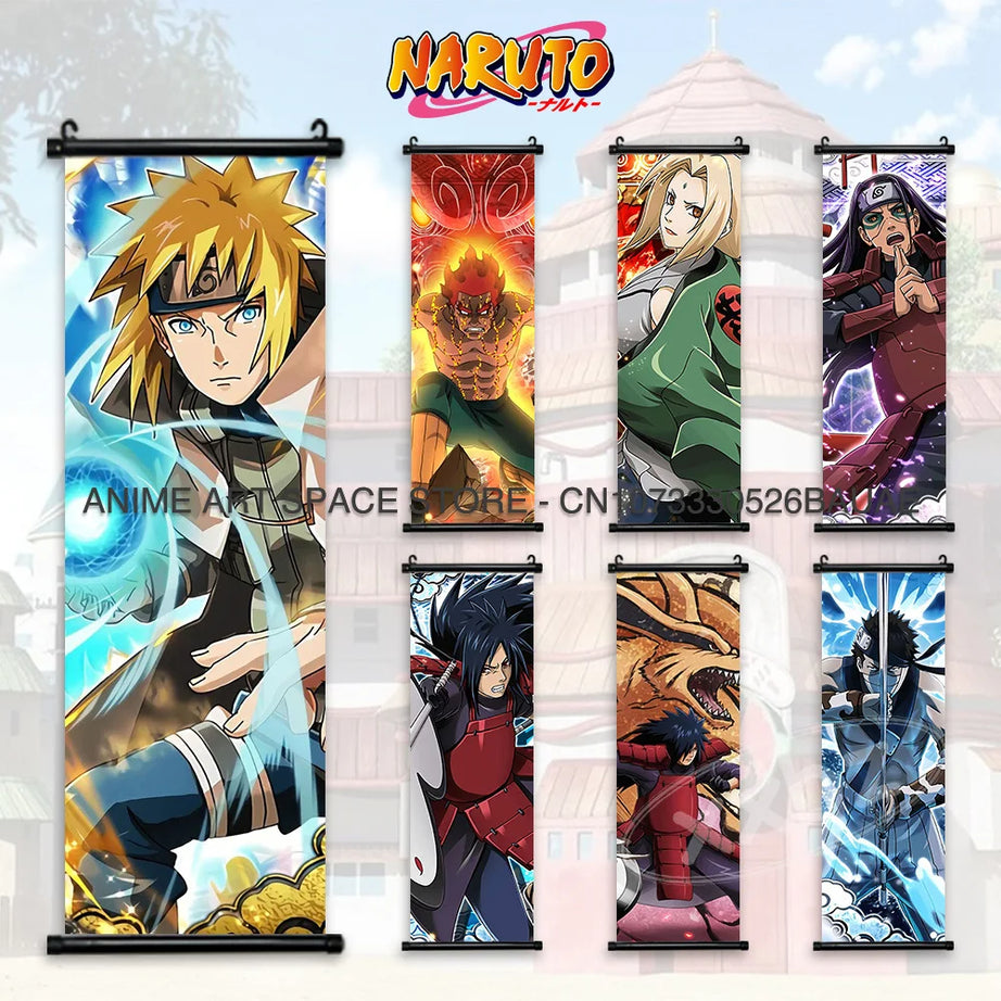 Naruto Anime Poster hanging Scroll