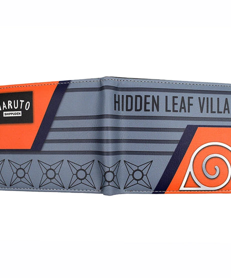 KAYOU Naruto PU Leather Wallet Hidden Leaf Village Printing Wallets