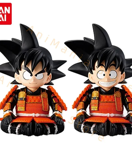 Dragon Ball Young Son Goku Samurai Armor Anime Character Scenery Figure