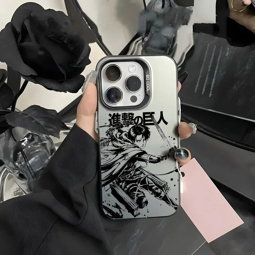 Attack on Titan Anti-Fall Matte iPhone Case – Wings of Freedom Shockproof Cover 3