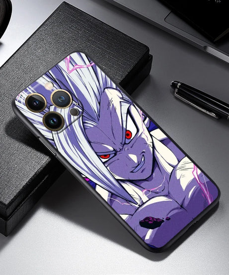 Dragon Ball Z Logo Black TPU Case – iPhone 7 to 15 Pro Max